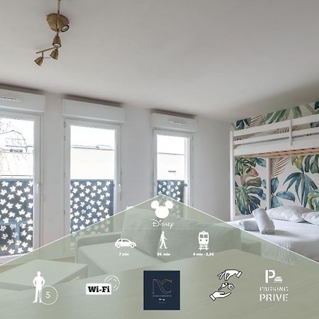 *Disneyland-Paris* 5Pers Wifi, Parking, Netflix Μοντεβρέν Εξωτερικό φωτογραφία
